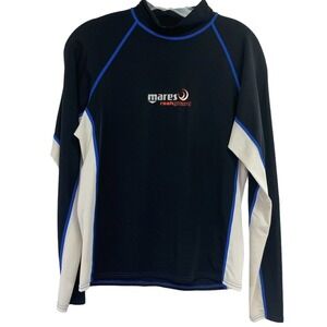 Mares Rash Guard Trilastic‎ Womens Sz XL Black Nylon Blend Pullover Shirt (AA32)